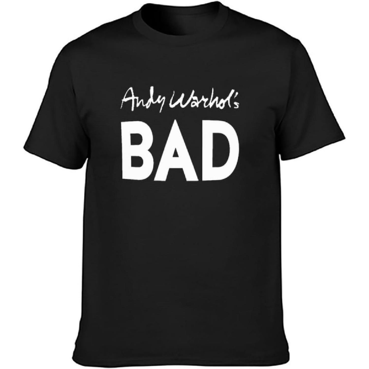 MXCAPITAL Andy Warhol s Bad Black Mens T-Shirt Graphic Unisex Tee XXXXXL разноцветный