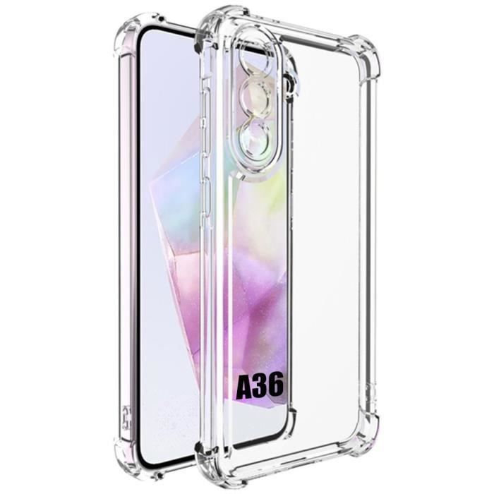 Coque de protection - BOOLING - pour Samsung Galaxy A36 - Silicone Antichoc - Transparent - Slim
