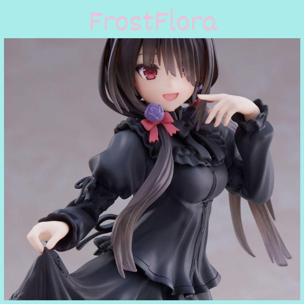 Detailed Kurumi Tokisaki Pvc Figurine In Elegant Dress Stand Pose Ideal For Display