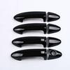 Smartkey ABS Black Door Handle Lid Cover Trim For 2013- Ford EcoSport/Fiesta