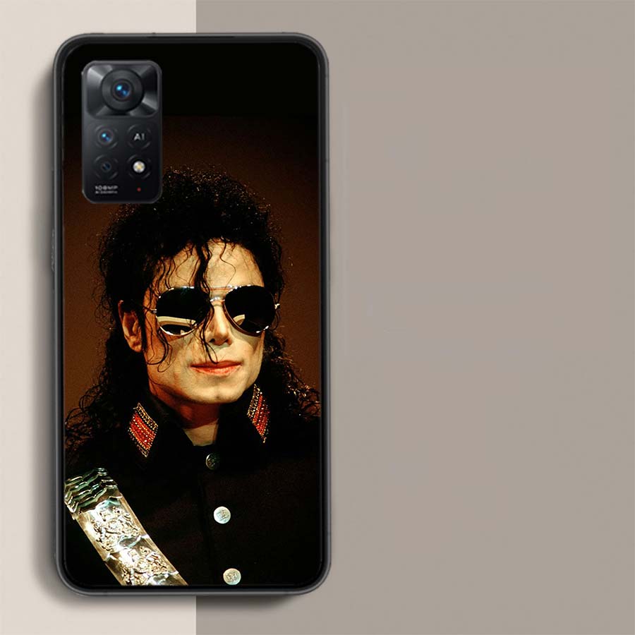

Michael Jackson Phone Case For Xiaomi Redmi Note 12 Pro Plus 5G 12S 11 11E 11T Pro 10 9 8 7 11S 10S 4G 9T 8T 9S Capa Coque Cover Redmi Note 11(11T)5G
