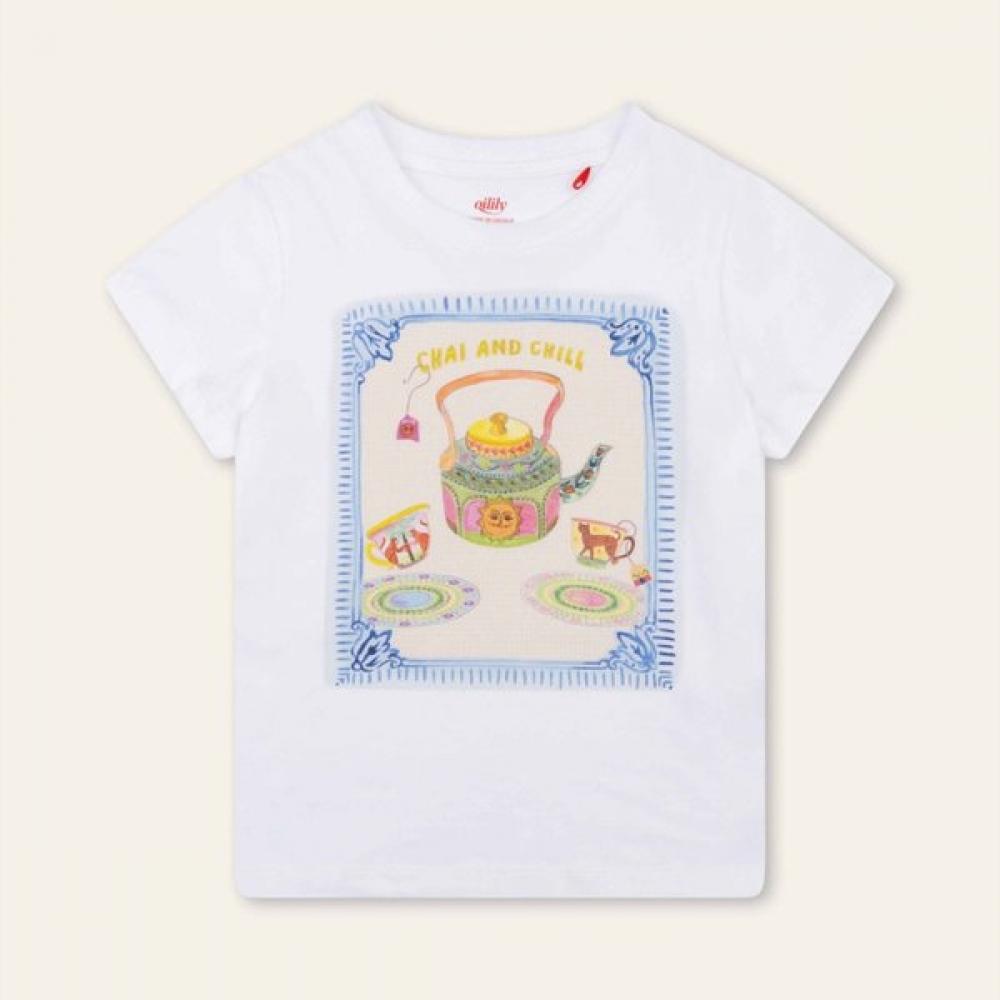 Oilily Tack Ssl T shirT okiseTs010a 001 104 (3-4 years old)