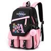 26 English Letter K-pop Demon Hunters Printed Large Capacity Backpack for Teenger Student Girl Boy Schoolbag Bookbag Women Waterproof Travel Bag