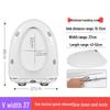 TLXT V-Shaped Soft-Close Toilet Seat