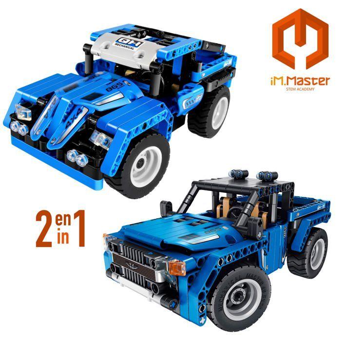 2-in-1 Remote Control Car - COLORBABY - 353 Pieces - 21x11x10 Cm - 2.4 GHz Radio Controlled - Easy Assembly