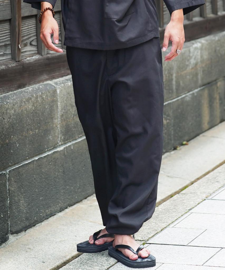 JIGGYS SHOP Samue Größe Einfarbig Marineblau Schlicht [JIGGYS SHOP] M, Schwarz, Waschbar, Arbeitskleidung, Kimono, Baumwolle, Pyjama, Loungewear, Nachtwäsche, Farbe,