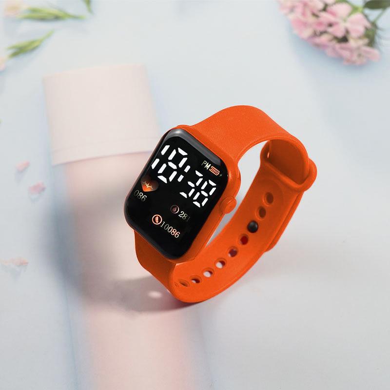 Y1 Led Electronic Watch Is Fashionable And Simple, Multi-Color Student Outdoor Waterproof Sports Watch, Unisex