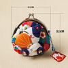 [K.L.Y] Maneki-neko (Lucky Cat) Clasp Purse, 3.3 inches, Handcrafted by an Artisan, Women's Fashion Wallet, Mini Wallet, Cute Women's Wallet (Coin