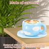 Cute Ceramics Coffee Cup Tea Mug Milk Cup Coffee Mug Tea Cup Office Valentine's Day Gifts Drinkware Bar Kitchen Accessories