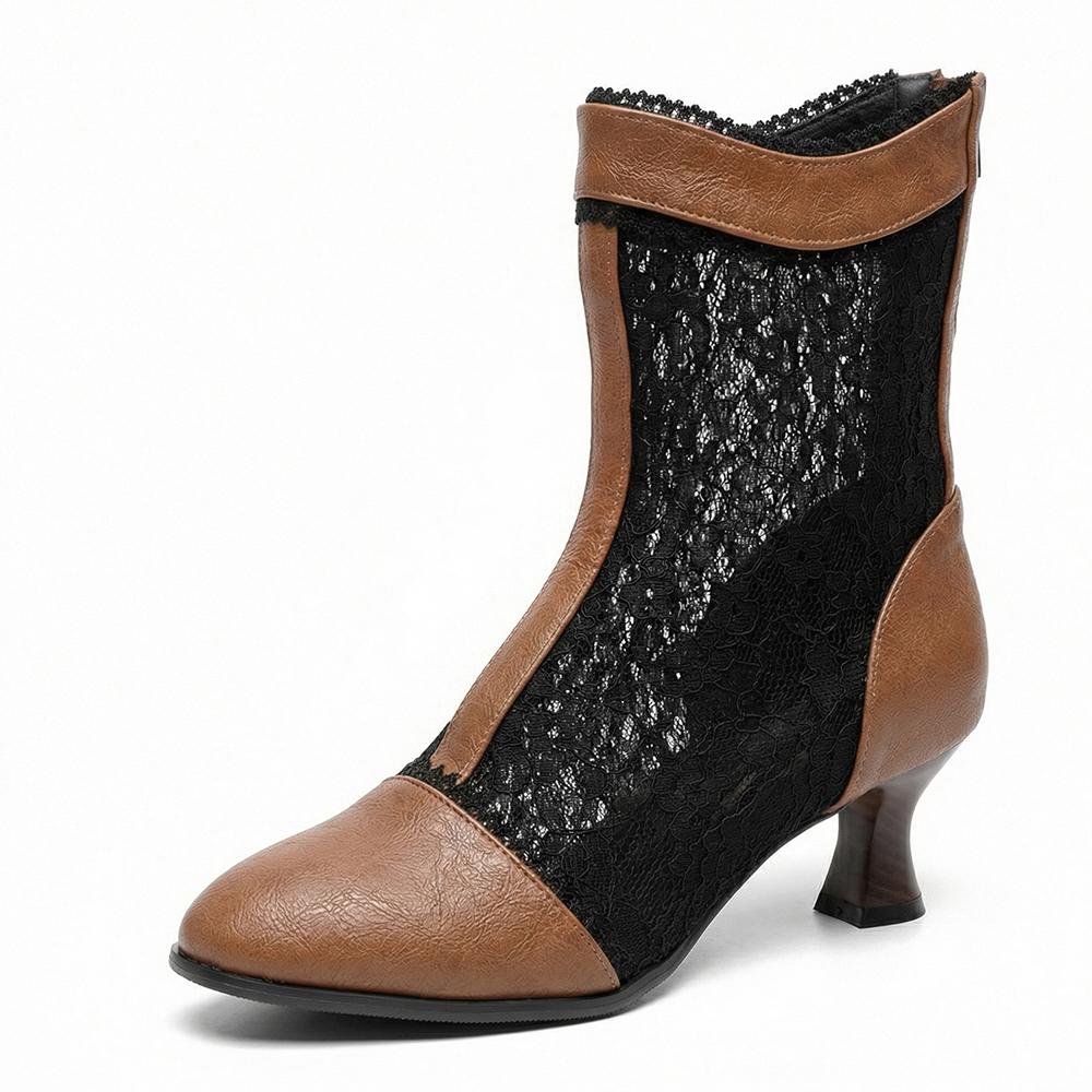

Mesh Wine Red Women Ankle Summer Booties Kitten Heel Large Small Plus Size 32 50 39 жовтий