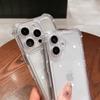 Airbag Shockproof Transparent Phone Case For Apple iPhone 16 15 14 13 12 11 Pro Max Plus Clear Hard Bumper Cover