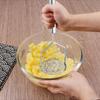 Stainless Steel Manual Potato Masher & Fruit Press for Kitchen Kids - Food Crusher Tool