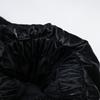 AHIrAIN Black Enamel Down Jacket Coat XXS blackUsed