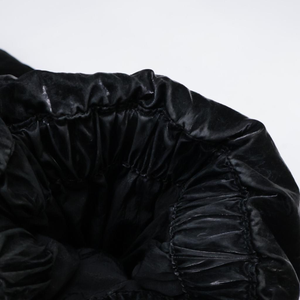 AHIrAIN Black enamel down jacket coat XXS blackUsed