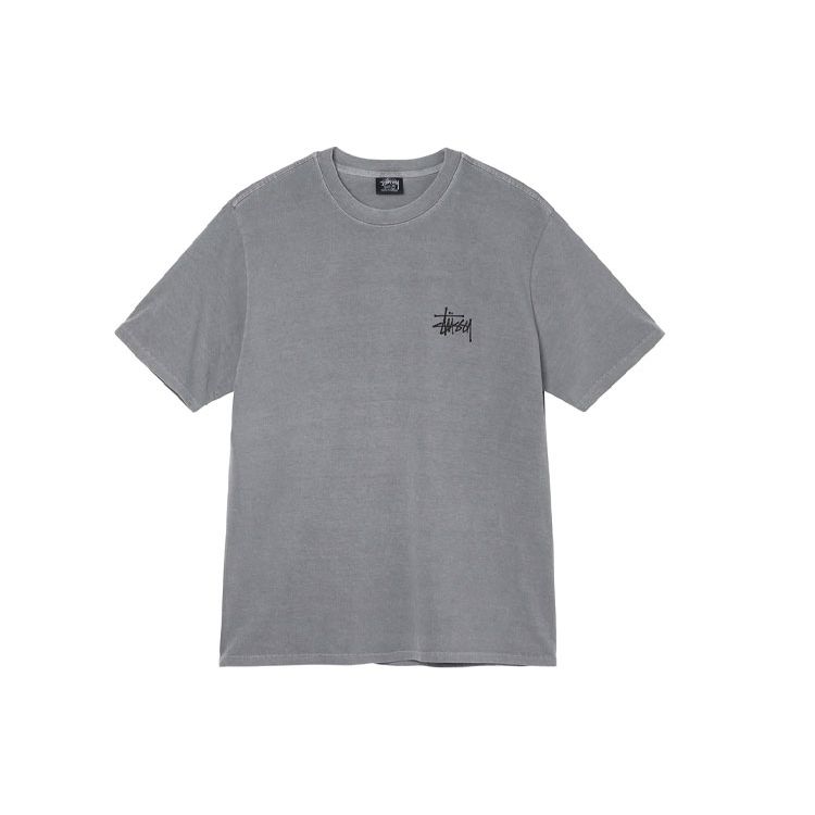 Stussy Classic Basic Printed Short Sleeve T-Shirt Unisex Tops Black 1904257-1