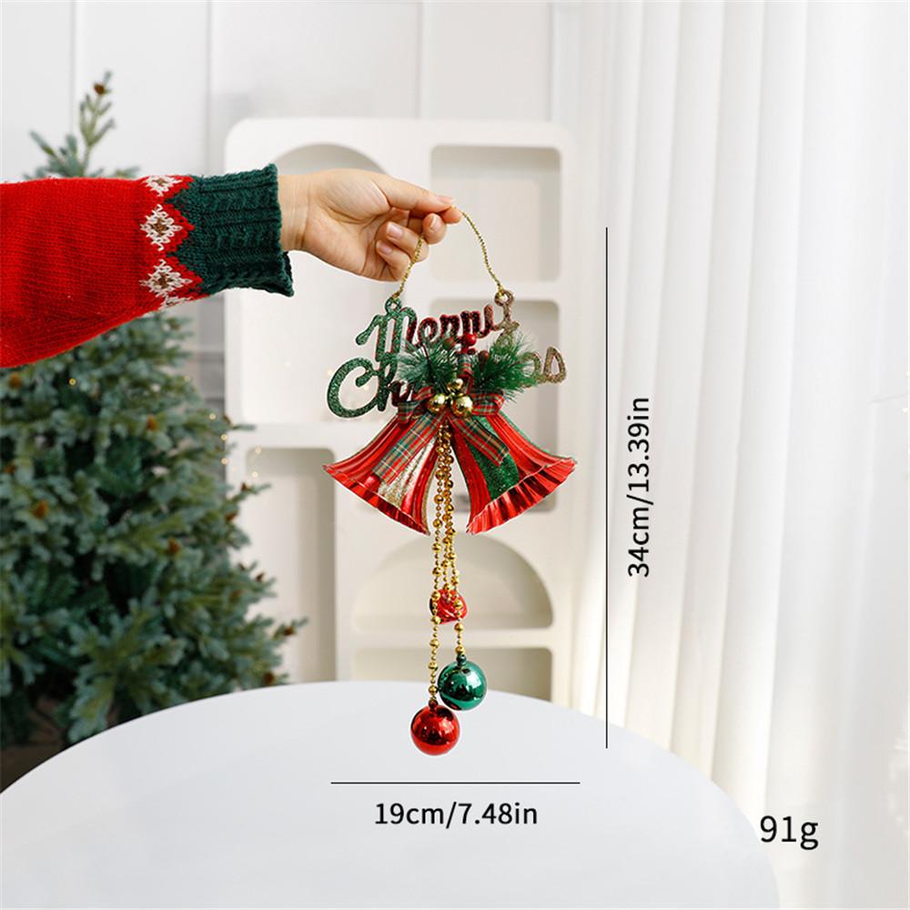 Christmas Bell Christmas Tree Pendant Christmas Decoration Pendant Christmas Bell Pendant Ornaments