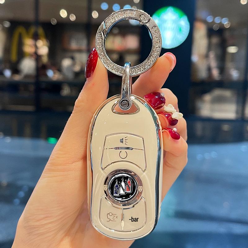 Buick Regal Key Case for Excelle, Encore, Envision, LaCrosse, GL8, Weilang, and Yinglang.