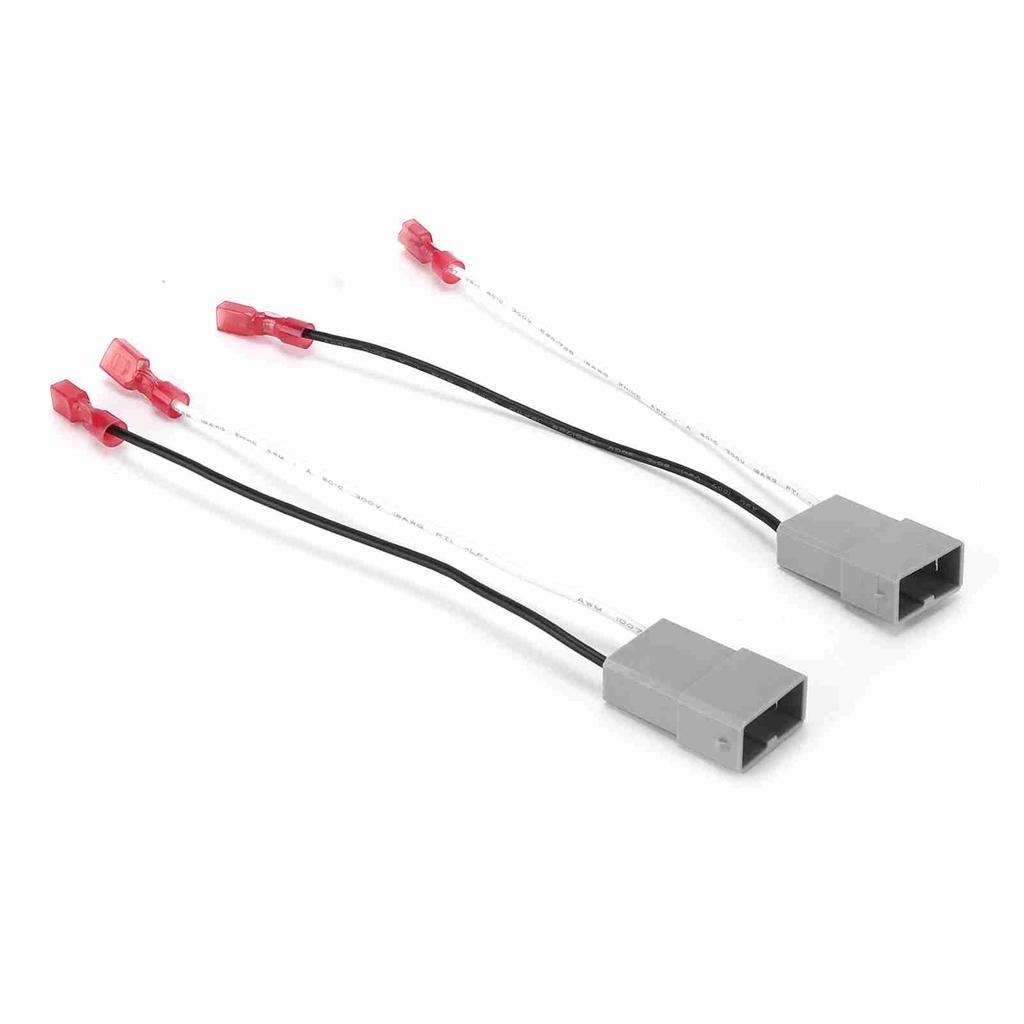 Pair Car Speaker Wire Harness Adapter Plug Modification Replacement for AcuraAccord