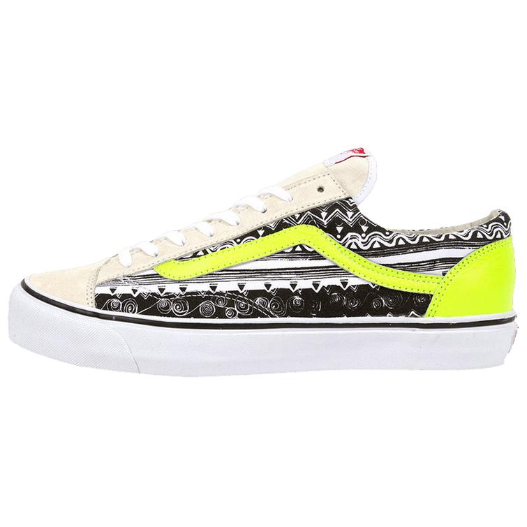 

Stussy x Vans OG Style 36 LX Мужские кроссовки Черный Кремовый Полоска VN-0SF5C4U 43