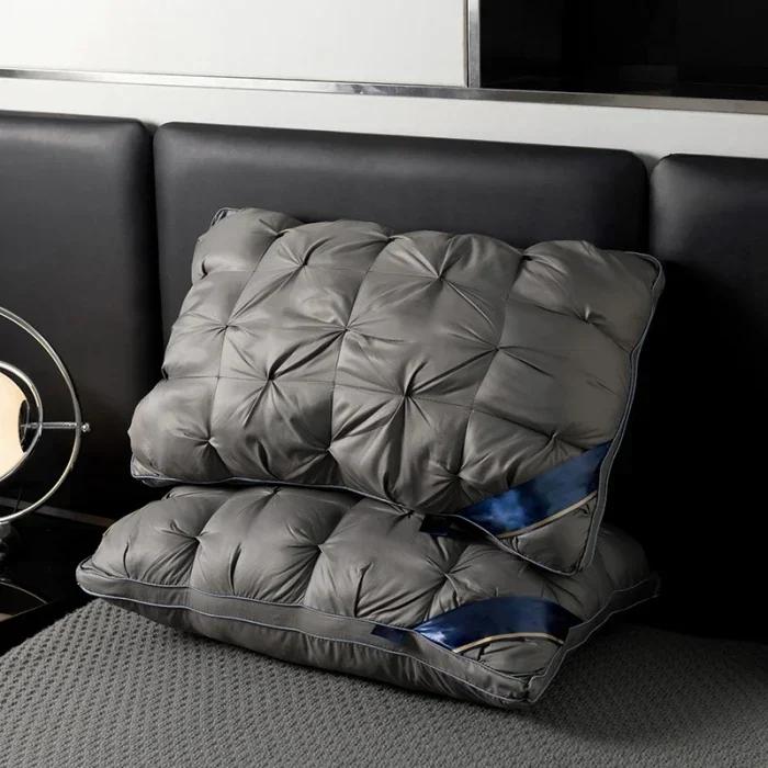 Orthopedic Neck Pillow for Better Sleep – High Elastic, Breathable & Washable for Home & Travel