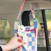 Space Saving Tissue Case Holder Cute Dog Car  Hanging Napkin Holder  Car Interior Decoration