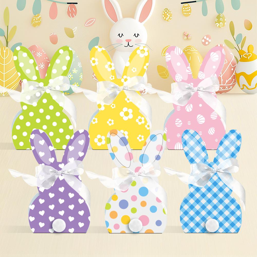 3D Easter Treat Boxes Easter Gift Boxes Bunny Eggs Chicks Goodies Candy Boxes Cookies Containers Cardboard Boxes Bulk For Kids