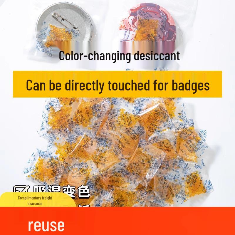 Fresh Flower Preservation Desiccant - Orange Discoloration Reusable Moisture-Proof Agent