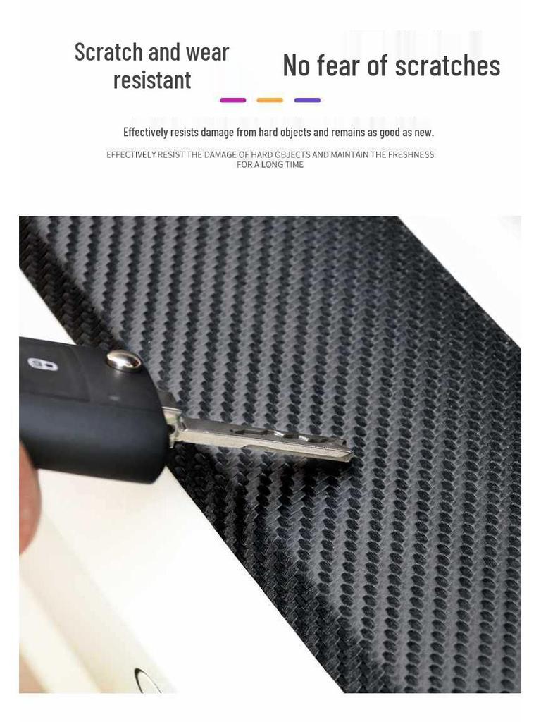 Interior Accessories for Geely Emgrand 4th Generation: Door Sill Stickers