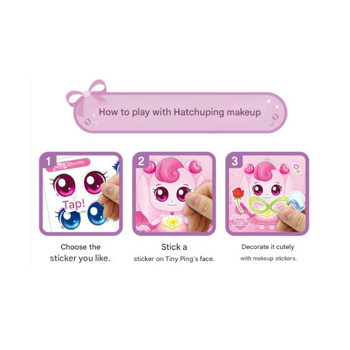 Made In Korea – Princess Catch! Teenieping Dress-Up Sticker Play (Hachuping / Sappunping / Areumping / Pponiping) (5 Options)