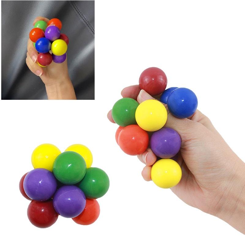 Multifunctional Magic Ball For Stress Relief And Brain Exercise Plastic Material