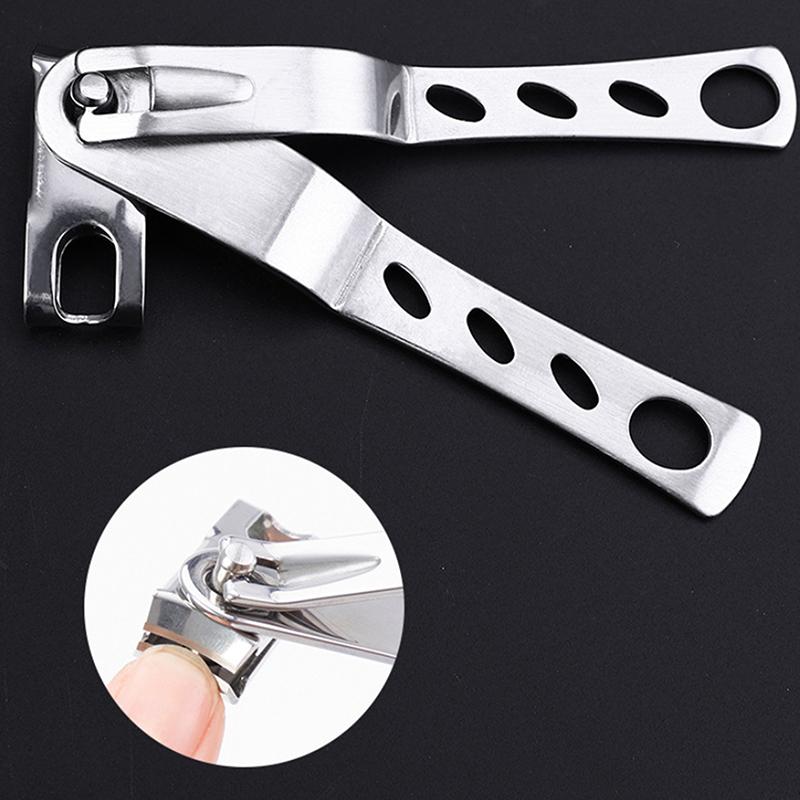 Nagelknipser 360° drehbar Edelstahl Finger- und Zehennageltrimmer Rotierender Nagelschneiderkopf Maniküre Pediküre Werkzeug für Männer