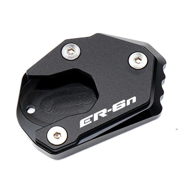 Motorcycle Kickstand Foot Side Stand Extension Pad Support Plate For KAWASAKI ER6N ER 6N ER-6N ER-6F ER6F ER 6F 2006-2014 2010