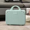 14-Inch Retro Makeup Case: Cute, Portable Travel Storage for Women and Students