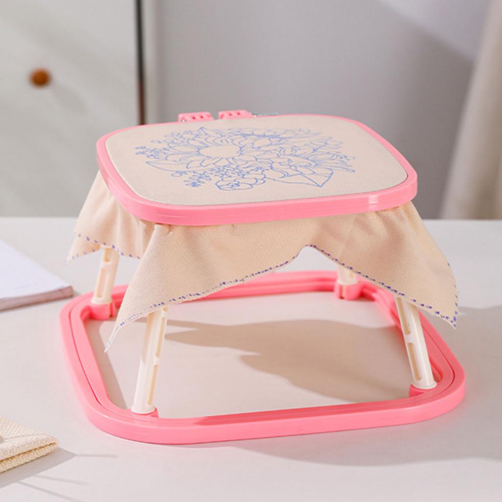 Doppellagige Stickrahmen Kreuzstichrahmen Verstellbare Stickrahmen Einfach zu bedienen für DIY Stickprojekte