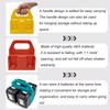 Battery Holder Storage For Dewalt 18v 20v For Milwaukee M18 For Makita 18V Li-ion Battery Portable Battery Holder with Handle