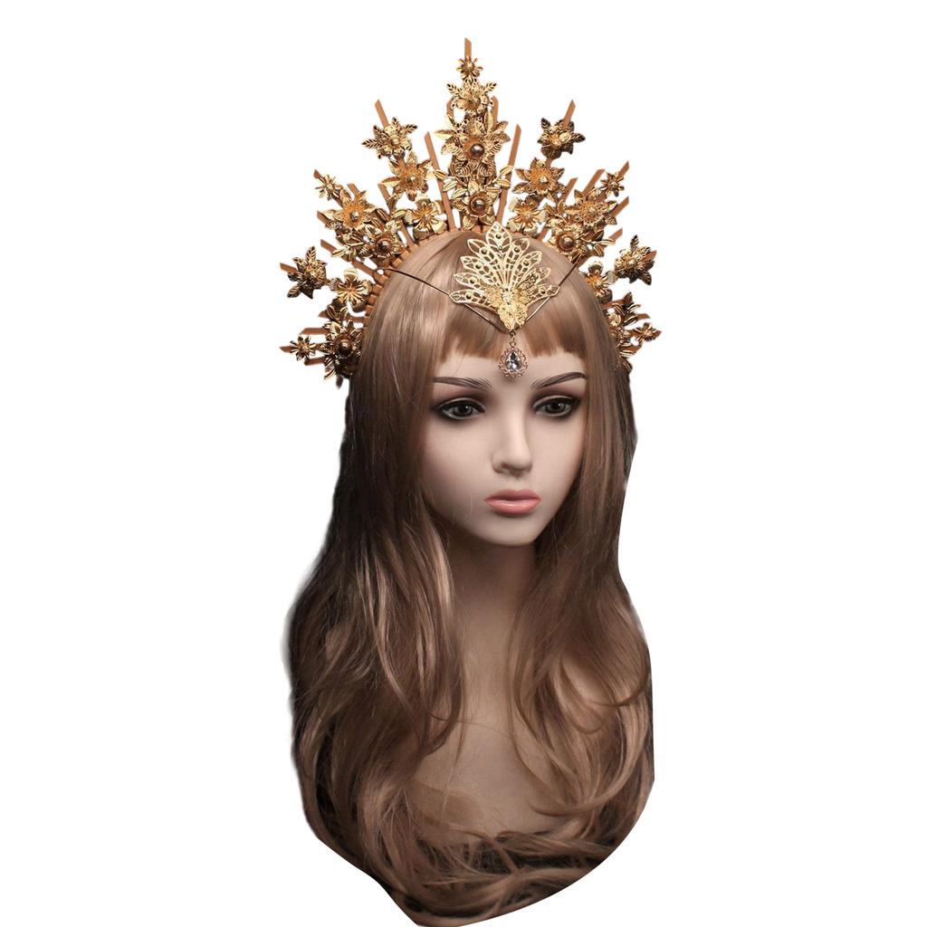 DIY Crown Headband Set Carnivals Party Hair Hoop Festival Headpiece for Adult