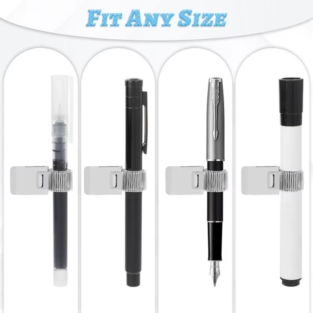 Heavy-Duty Metal Pen Clip Creative Retro Pen Clip Notebook Pen Holder  School Stationery
