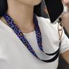 Stylish Leopard Print Phone Lanyard Shoulder Strap Adjustable Neck Strap Mobile Phone Case Phone Cover Anti-Loss Hanging Rope