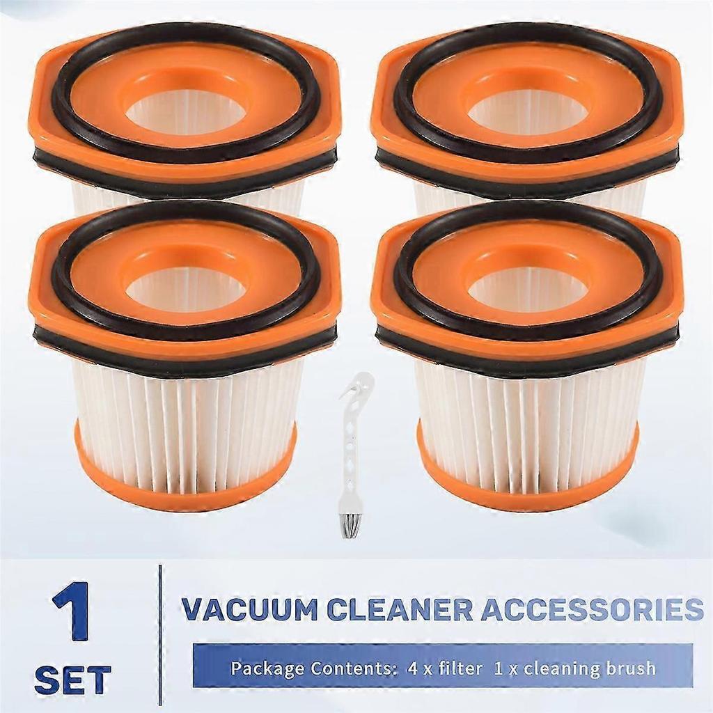 4 Pack Replacement Vacuum Filter for Wandvac System WV360 WS620 WS630 WS632 WS632BLBRN WS632GDBRN,Pa