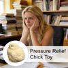 Handmade Chick Stress Relief Toy Pocket Size Ultra Soft Chick Squeeze Fidget Toy Anxiety Release Chick Pinch Sensory Toy Easter Stuffers
