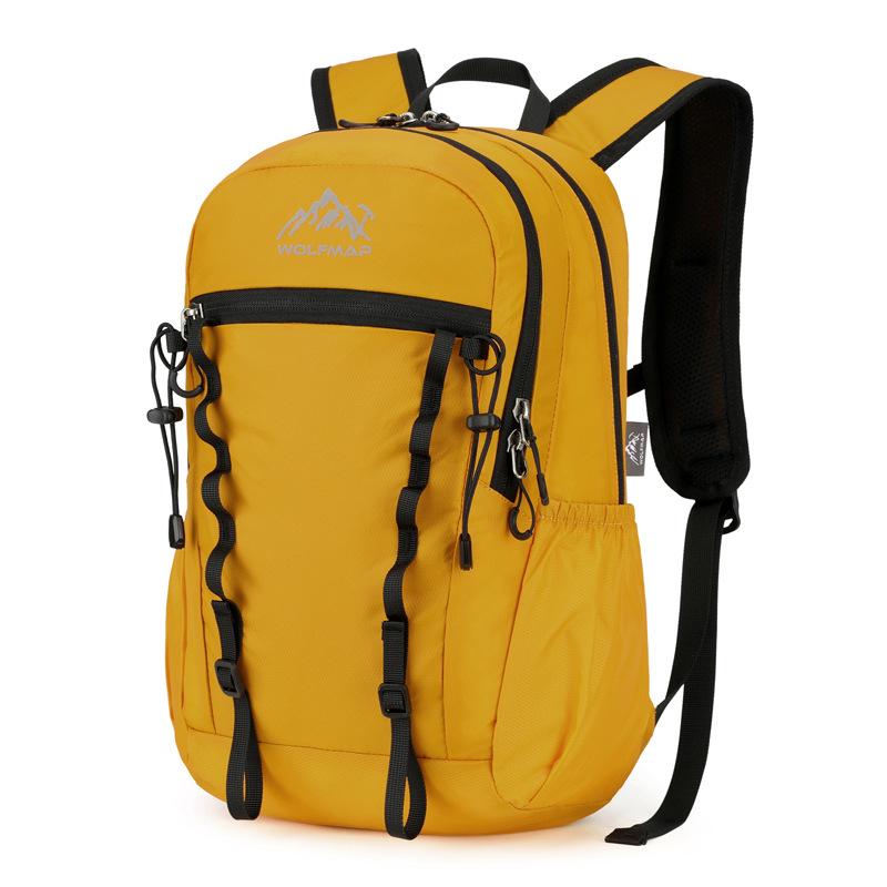 Schoolbag Lightweight Mountaineering Bag Outdoor Sports Riding Backpack Anti-splashing Multifunctional Layered Backpack Wholesale