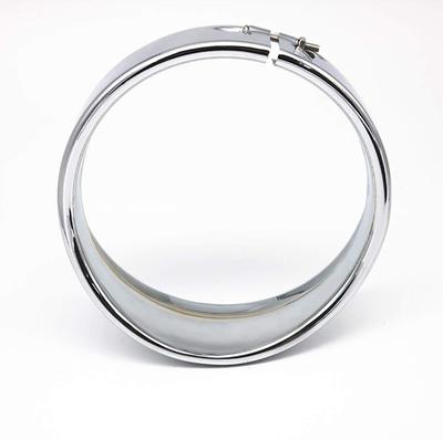 Anillo de ajuste para faro de 5,75" 69735-05 para Sportster 883 XL883 1200 Low XL1200L Dyna Softail Iron 883 XL (cromo)