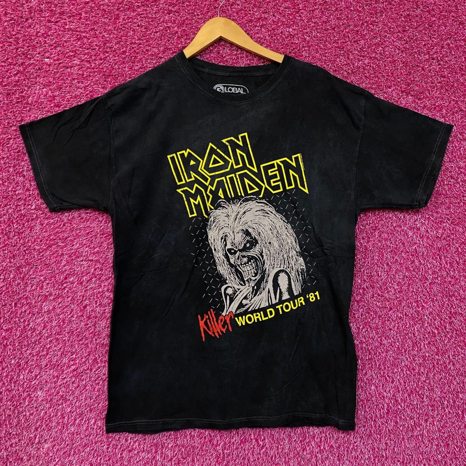 

Iron Maiden Killer World Tour 81 Oversized tie dye Tshirt size Small XXL