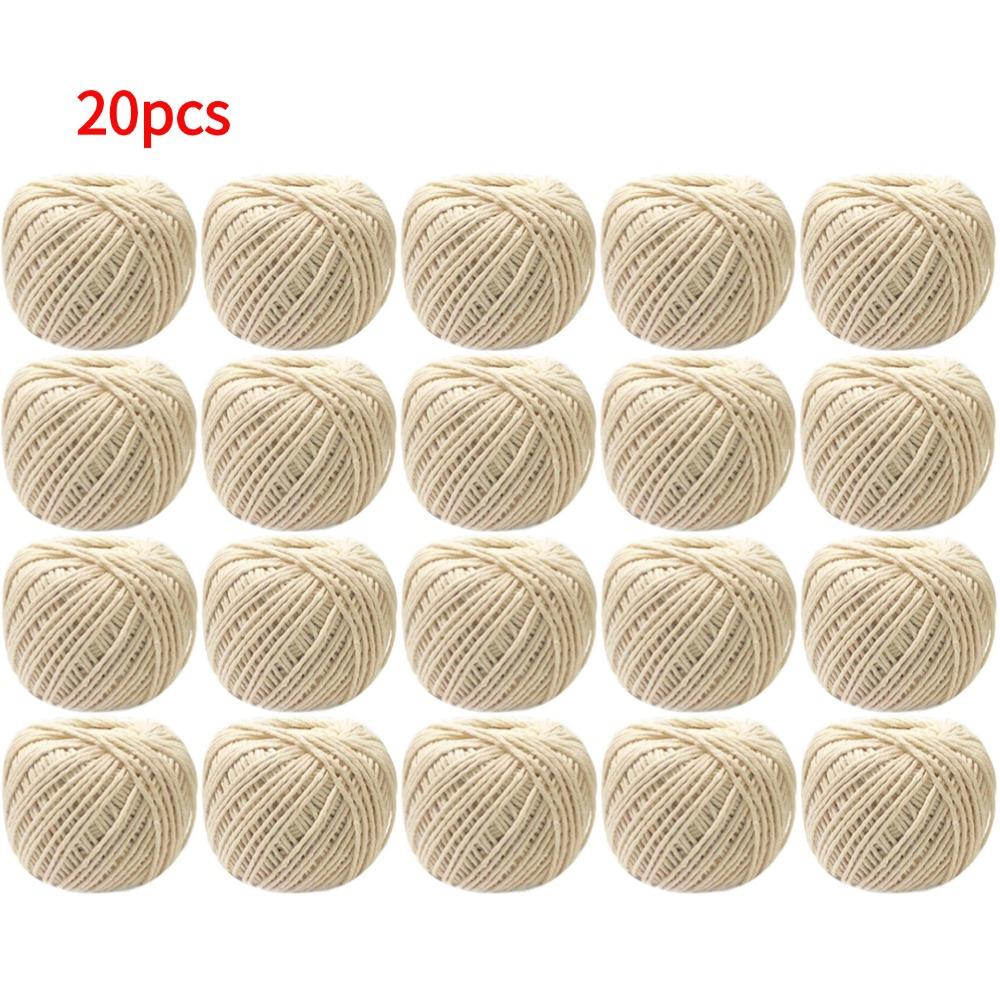 Cooking Tools Butcher's Cotton Twine Meat Prep Trussing Turkey Barbecue Strings Meat Sausage Tie Rope Meat Prep Trussing 4