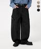 TRILLION Washed Cut Cotton Cargo Pants_3Color