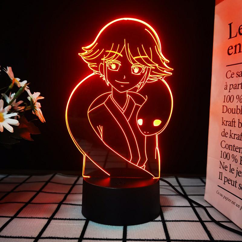 3d Led Light Kamisama Love Tomoe Figure Bedroom Decor Night Birthday Room Gift