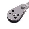 Block Rope Runner Kayak Boat Parts 25Mm 304/316 Stainless Steel Pulley Single Wheel Load Bearing Swivel Lifting Rope Pulley