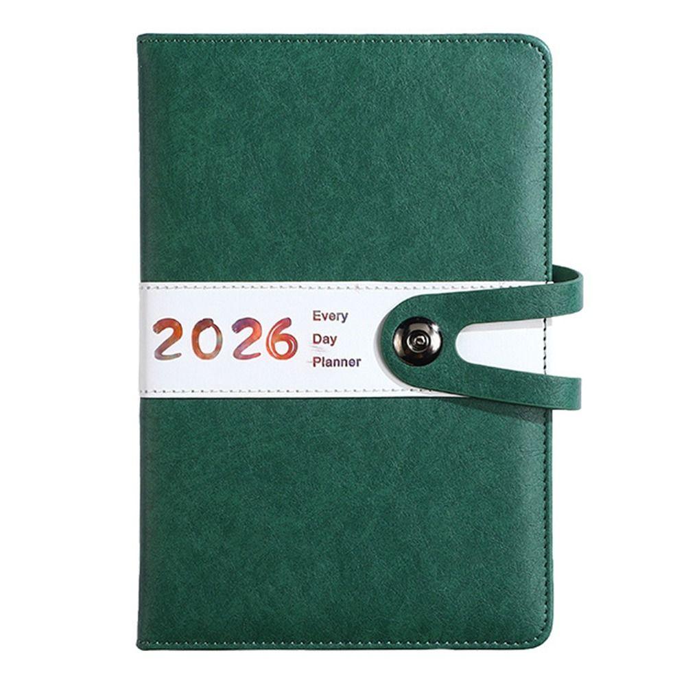 12 Monate 2026 Terminplaner Notizblock Englisch To-do-Liste Notizbuch Schule