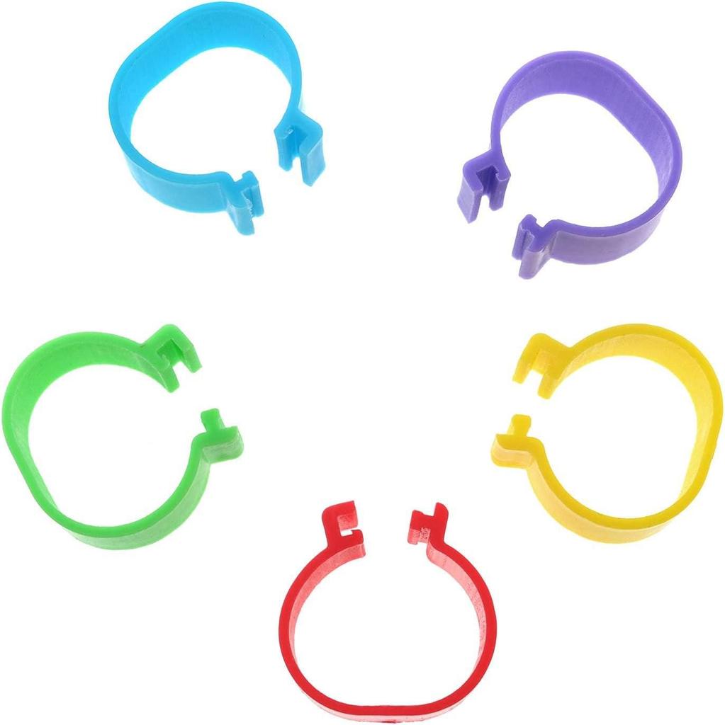 16mm Multi-color Numbered Chicken and Duck Identification Foot Ring