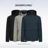 XueZhongFei Men's Detachable Hooded Jacket